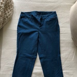 Turquoise dress capris